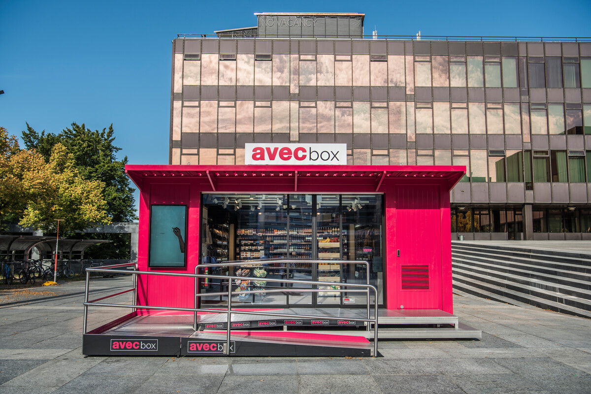 avec box: der modernste Convenience Store der Schweiz